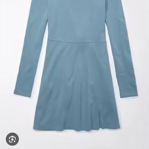 American Eagle Blue Off The Shoulder Dress